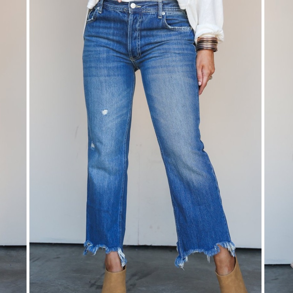Free People Maggie Straight Jeans